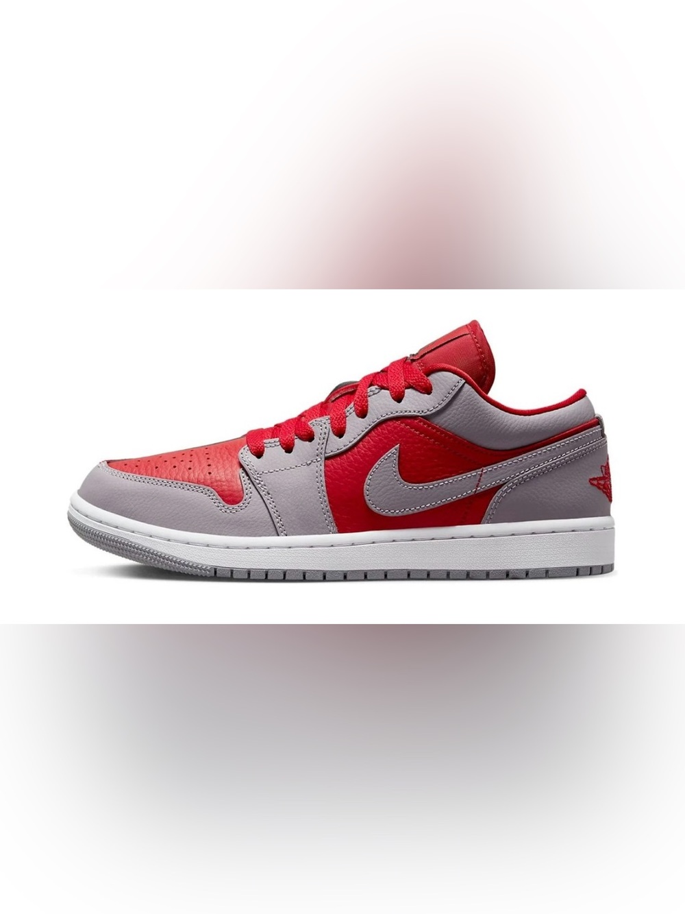 Air Jordan 1 Low SE Split Gym Red Cement Grey Women’s 11.5 / Men’s 10